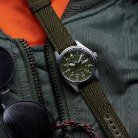 Seiko 5 Sports SRPH29K1 Men's Wristwatch Automatic Green