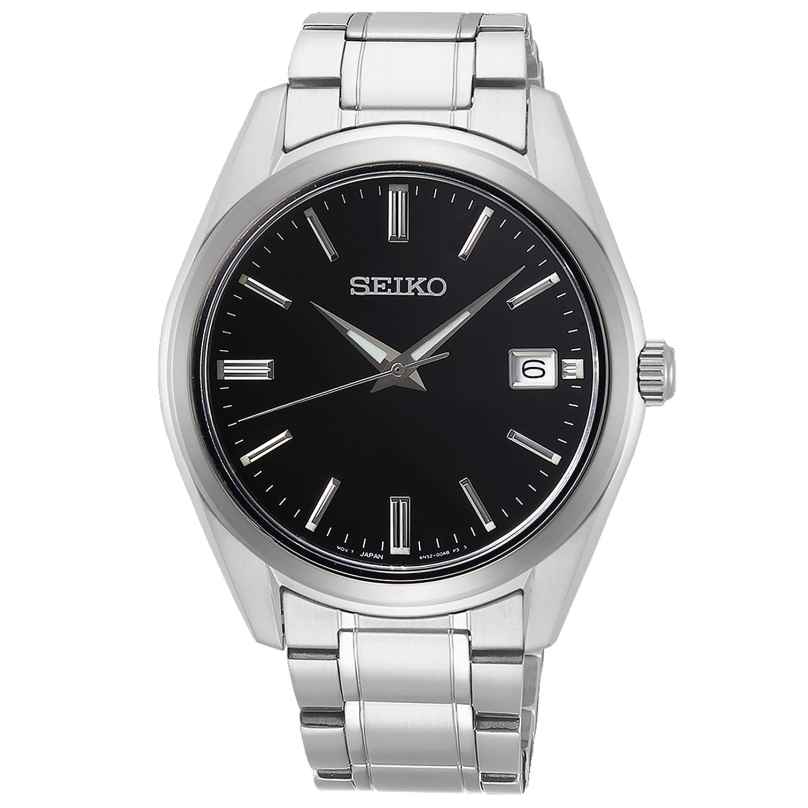 Seiko SUR311P1 Herrenuhr mit Saphirglas schwarz 4954628233905