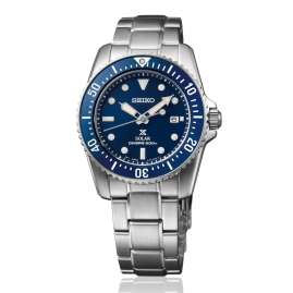 Seiko SNE585P1 Prospex Sea Unisex Solar Diving Watch Blue