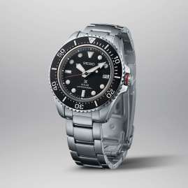 Seiko SNE589P1 Prospex Sea Men's Watch Solar Diving Watch Black