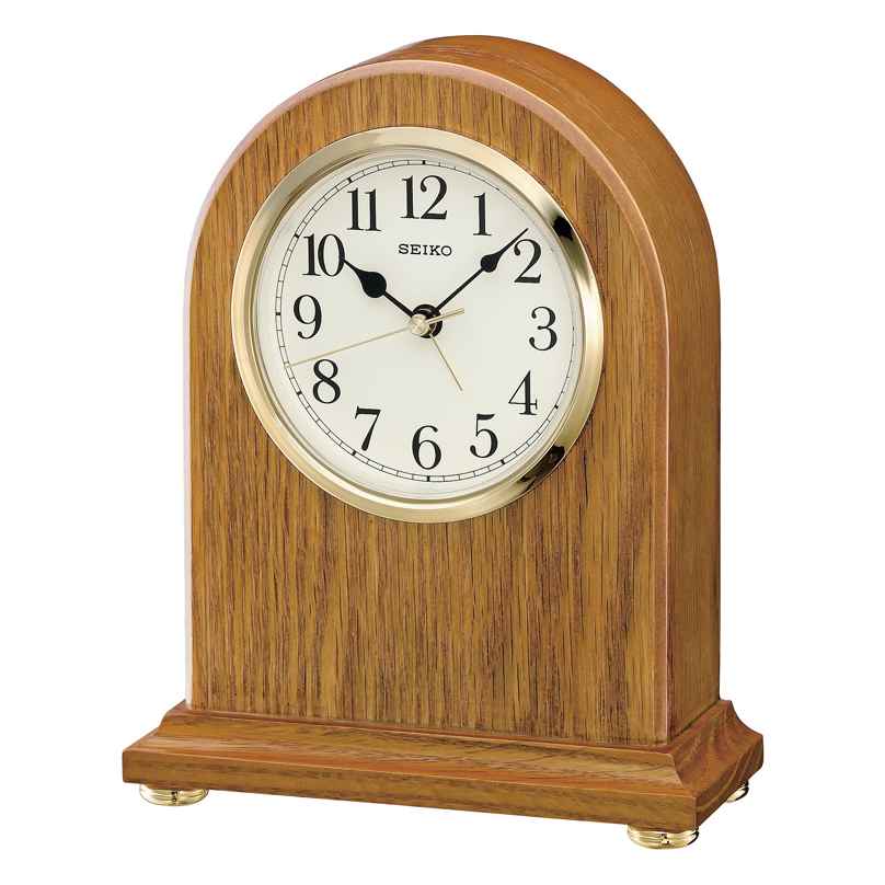 Seiko QXE031B Table Clock with Alarm 4517228820267
