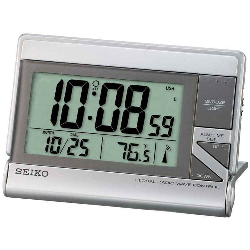 Seiko QHR024S Radio-Controlled Alarm Clock 4517228825019