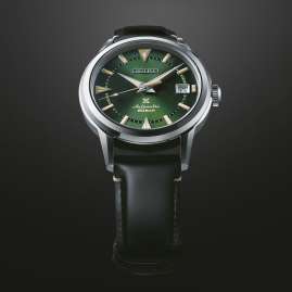 Seiko SPB245J1 Prospex Land Wristwatch Alpinist Black/Green