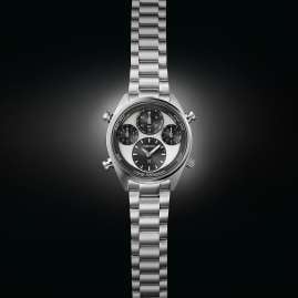 Seiko SFJ001P1 Prospex Speedtimer Men's Watch Solar Steel/Black