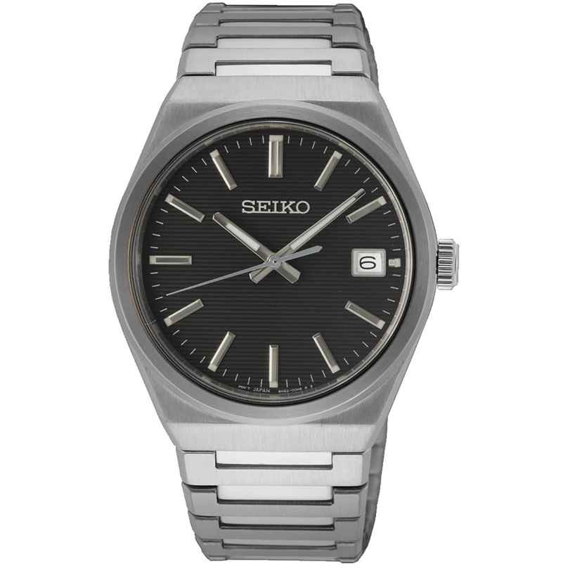 Seiko SUR557P1 Men's Watch Quartz Steel/Black 4954628250698