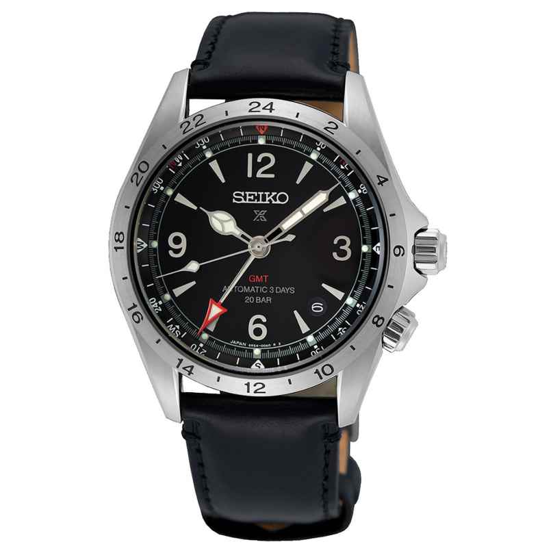 Seiko SPB379J1 Prospex Land Men's Watch Automatic GMT Black 4954628249630