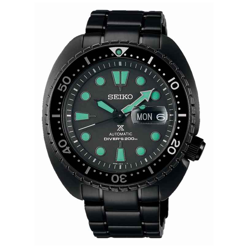 Seiko SRPK43K1 Prospex Diver's Watch for Men Black 4954628251541