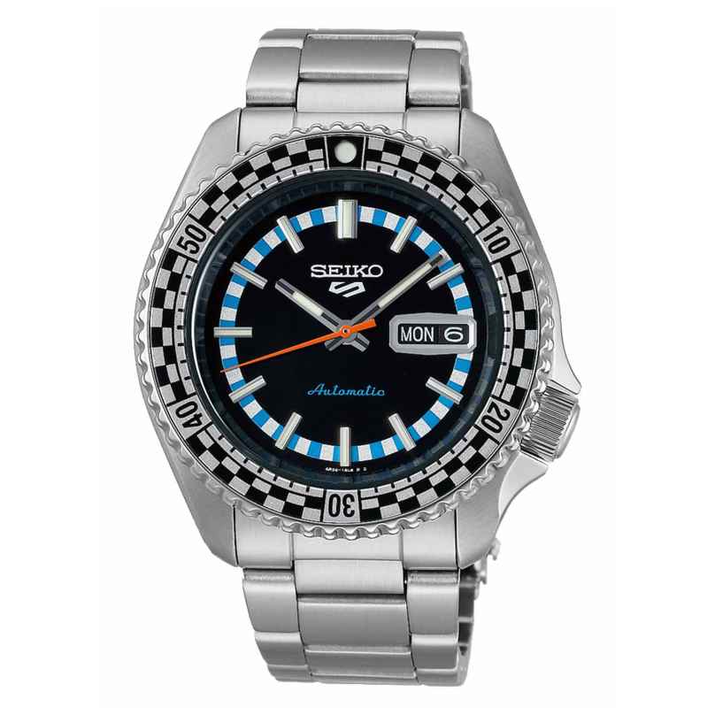 Seiko SRPK67K1 Men's Watch Automatic Checker Flag Special Edition 4954628251916