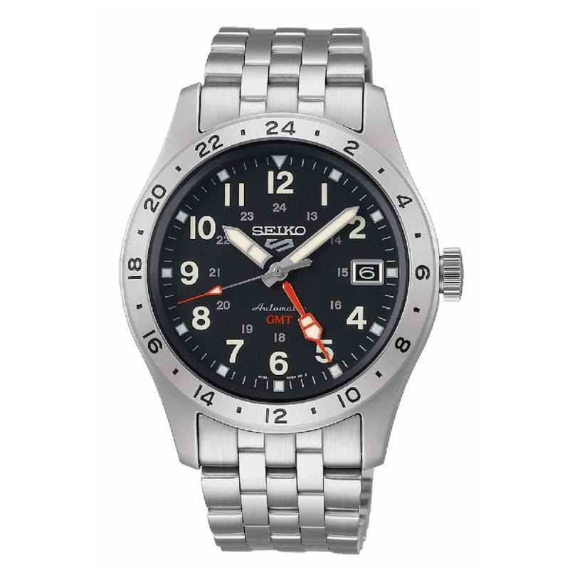 Seiko SSK023K1 Men's Watch Automatic GMT Steel/Black 4954628251831