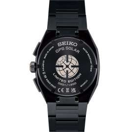 Seiko SSJ021J1 Astron GPS Solar Men's Watch Titanium Black Limited Edition