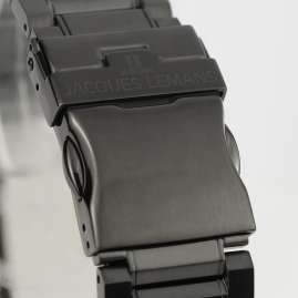 Jacques Lemans 1-2115M Eco-Power Men's Watch Solar Chronograph Black