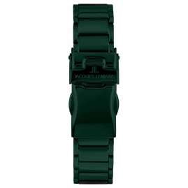 Jacques Lemans 42-8K Armbanduhr Monaco Grün/Schwarz Unisex