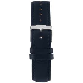 Jacques Lemans 1-2193C Herren-Armbanduhr London Leder Blau