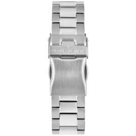 Jacques Lemans 1-2207E Herren-Uhr Chronograph Silberfarben/Grün
