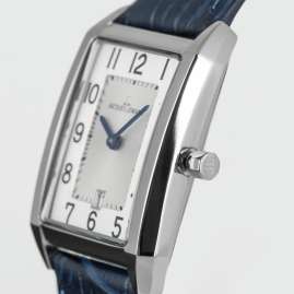 Jacques Lemans 1-2189.1A Women's Watch Quartz Torino Rectangular Dark Blue