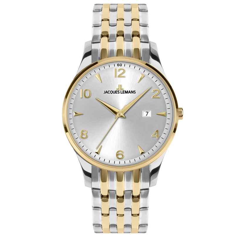 Jacques Lemans 1-2216H Damenuhr Quarz London Zweifarbig 4040662190288