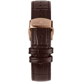 Jacques Lemans 1-2215D Herrenuhr Quarz London Dunkelbraun/Anthrazit