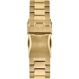 Jacques Lemans 1-2206M Herren-Taucheruhr Chronograph Liverpool Diver Goldfarben