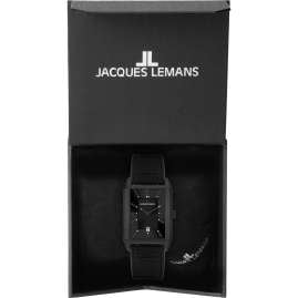 Jacques Lemans 1-2160F Herren-Armbanduhr Quarz Schwarz