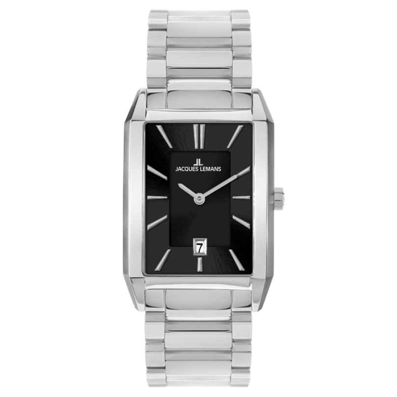 Jacques Lemans 1-2160H Men's Quartz Watch Stainless Steel 4040662177463