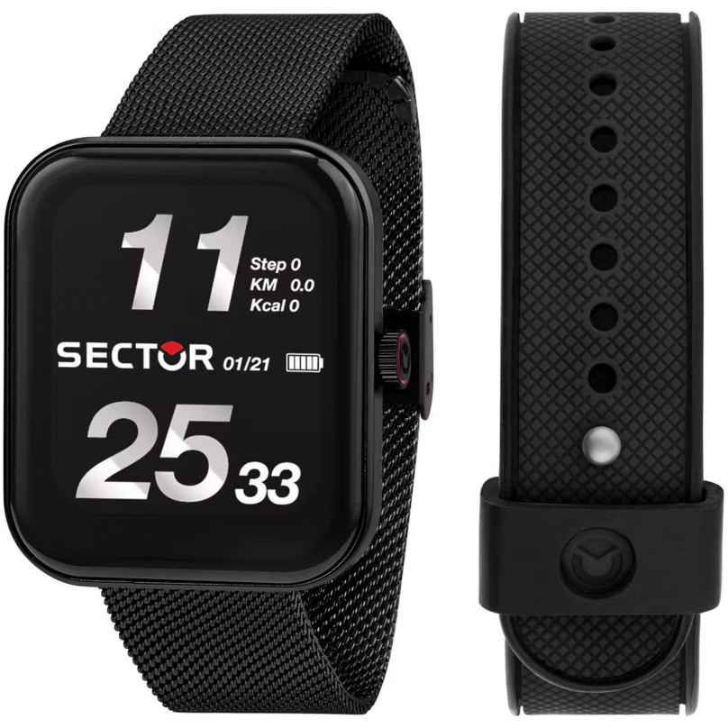 Sector R3251171003 S-03 Pro Light Smartwatch Black 8056783031511