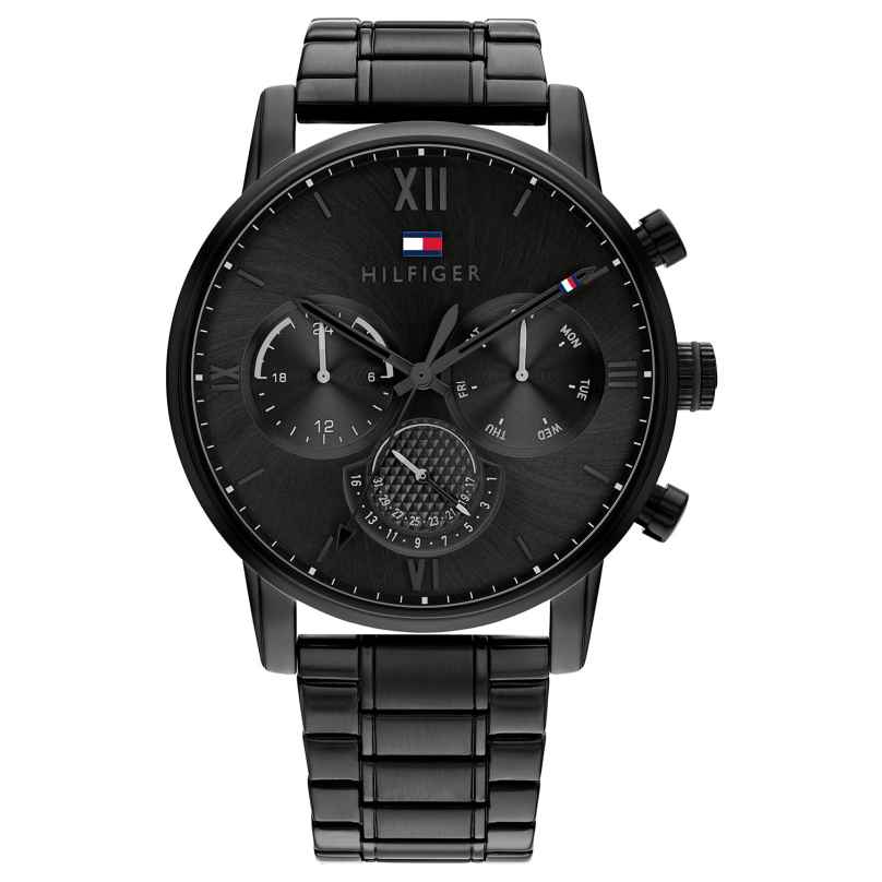 Tommy Hilfiger 1791879 Men's Wristwatch Multifunction Sullivan Black 7613272437394