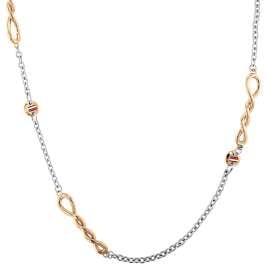 Tommy Hilfiger 2780513 Women's Necklace Stainless Steel Twisted Rose