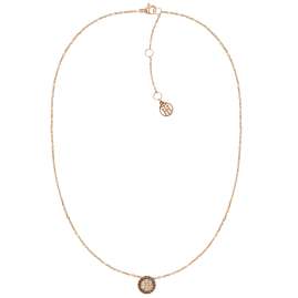 Tommy Hilfiger 2780579 Women's Necklace Rose Gold Plated Stainless Steel