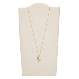 Fossil JF03736710 Damen-Kette Tranquil Summer Edelstahl
