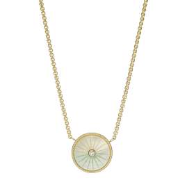 Fossil JF04068710 Women's Necklace Val Blue Crush