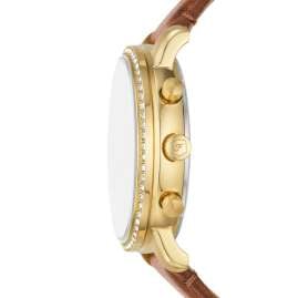 Fossil ES5278 Women's Watch Neutra Chronograph Brown/Gold Tone