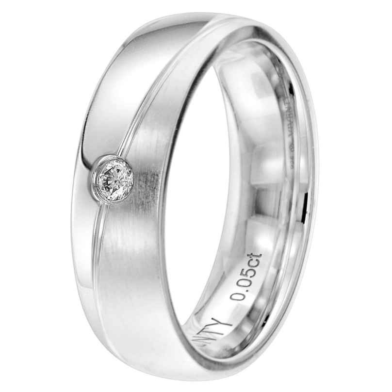 Viventy 698058 Damen-Silberring 925 mit Diamant Verlobungsring