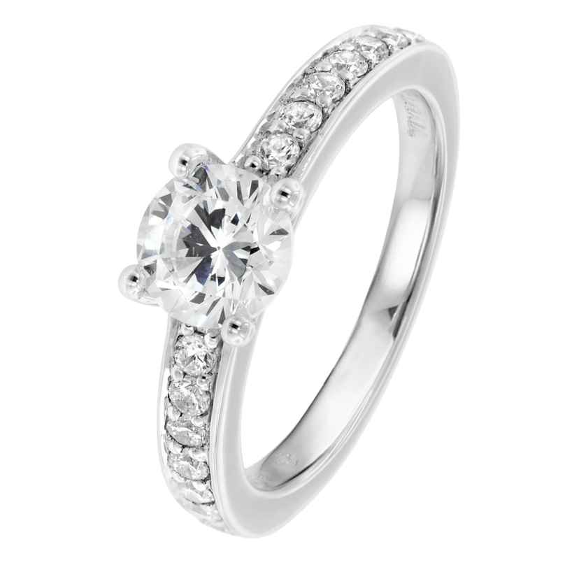 Viventy 764481 Engagement Ring Silver 925 Cubic Zirconia Women's Ring