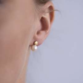 Viventy 783954 Women's Stud Earrings Gold Tone