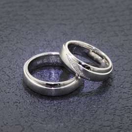 Viventy 8079 Engagement Ring Pair Silver 925 Diamonds
