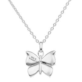 Viventy 787062 Damen-Halskette 925 Silber Schmetterling