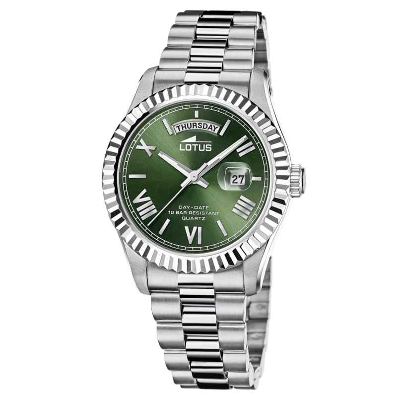 Lotus 18854/3 Men's Watch Freedom Green Day and Date 8430622791321