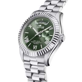 Lotus 18854/3 Men's Watch Freedom Green Day and Date