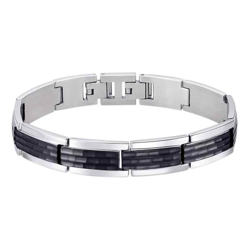 Lotus LS2291-2/1 Men's Bracelet Stainless Steel silver/black 8430622809682