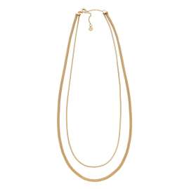 Skagen SKJ1600710 Women's Necklace Gold Tone Stainless Steel