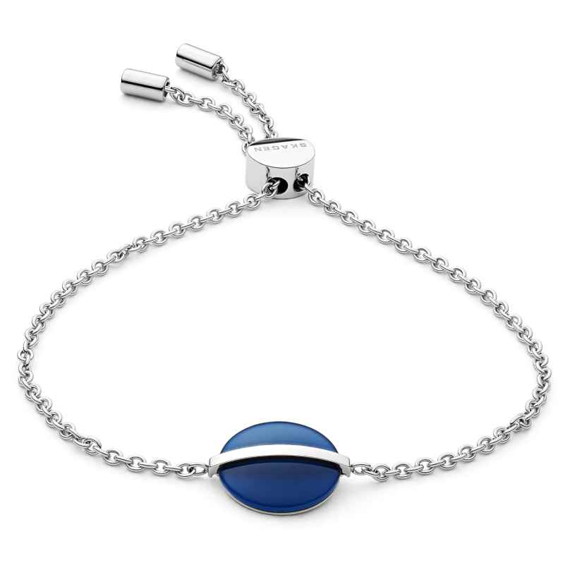 Skagen SKJ1295040 Ladies' Bracelet Sea Glass Stainless Steel Blue 4053858419599