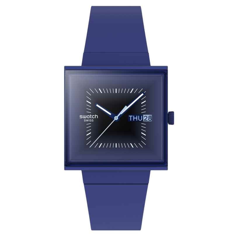 Swatch SO34N700 Armbanduhr Squarely Blacklight 7610522887619