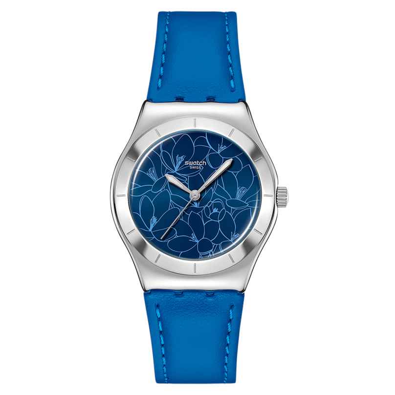 Swatch YLS235 Irony Wristwatch Blue Petal Promise 7610522890428