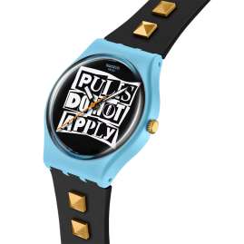 Swatch SO31L101 Armbanduhr Broken Rules