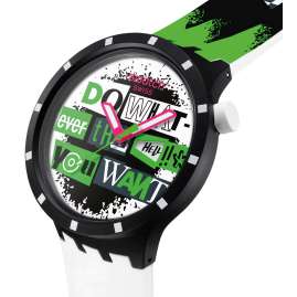 Swatch SB03B701 Watch Big Bold Lash Out