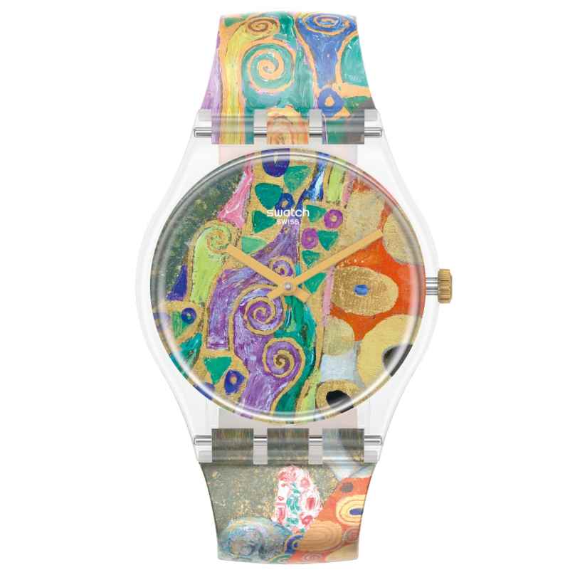 Swatch GZ349 Wristwatch Hope, II by Gustav Klimt, The Watch 7610522833029