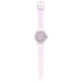 Swatch SUOK155 Damen-Armbanduhr Pink Mist