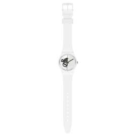 Swatch SO31W101 Ladies´ Wristwatch Live Time White