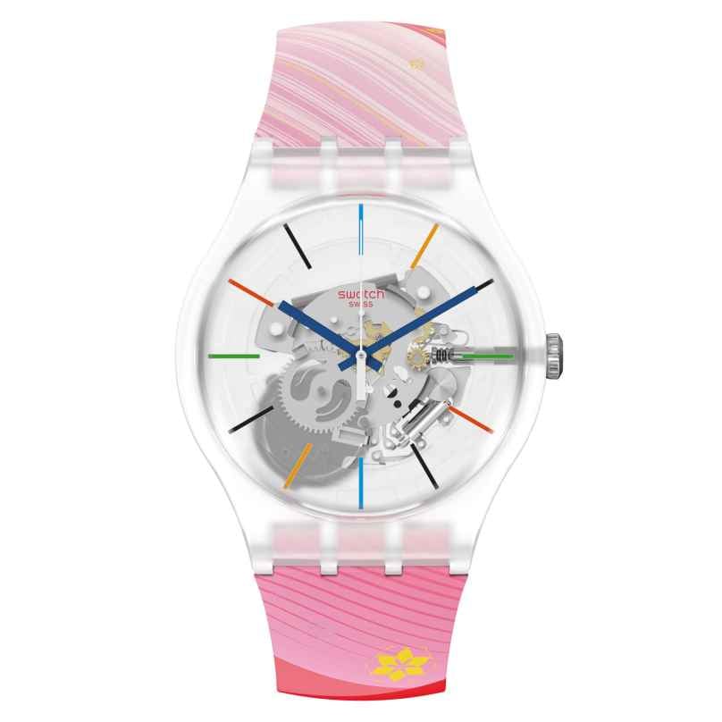 Swatch SO29Z105 Armbanduhr Red Rivers and Mountains 7610522846616