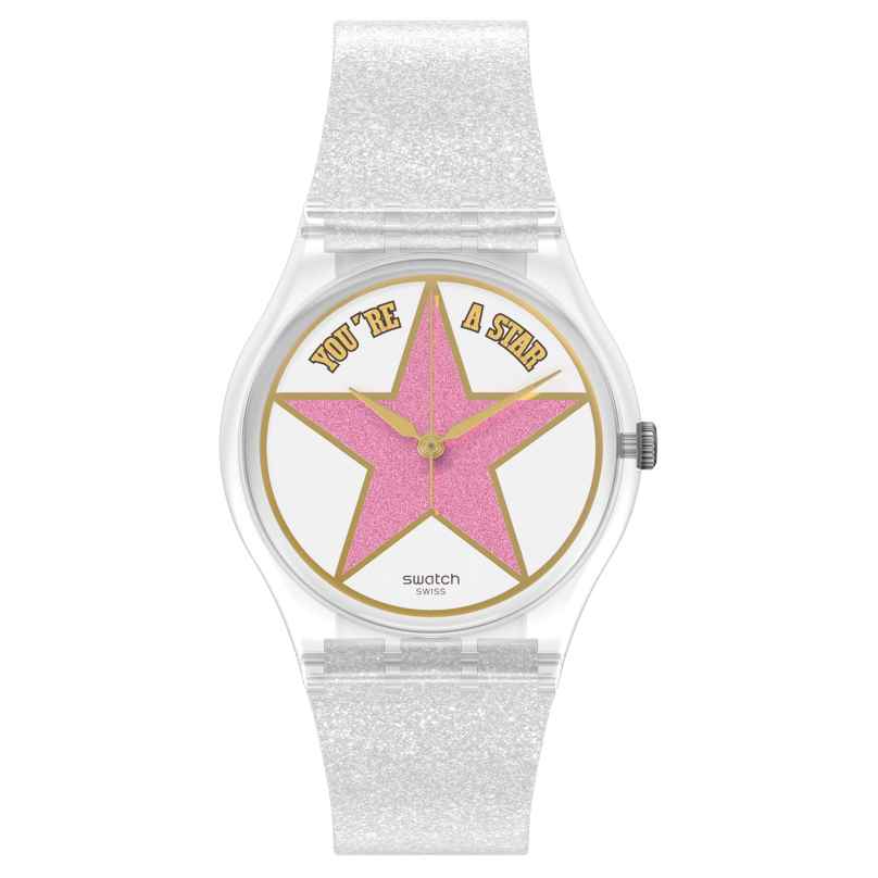 Swatch SO28Z108 Ladies' Wristwatch Star Mom 7610522848191